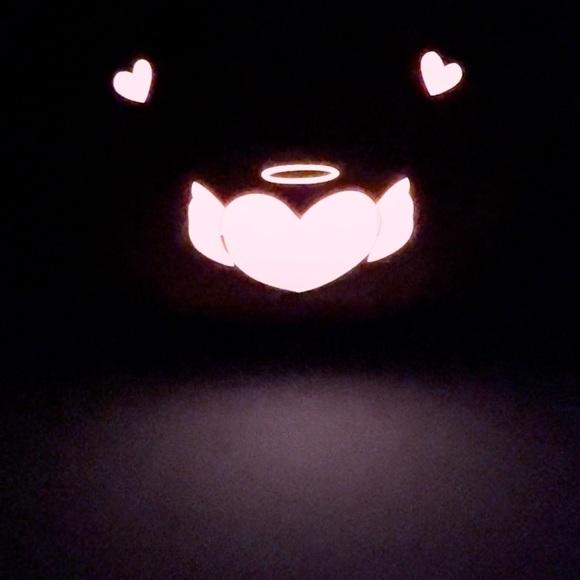 Custom Glow in the Dark Valentine’s Karlie Devil Bat Squishmallow Toy - Picture 4 of 8